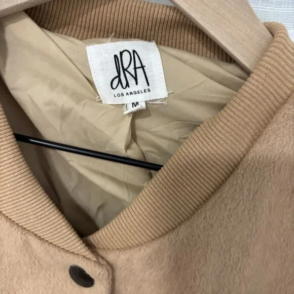 DRA Anthropologie Coat Womens Size Medium Cameron Trench Coat Wool Blend - Picture 5 of 8